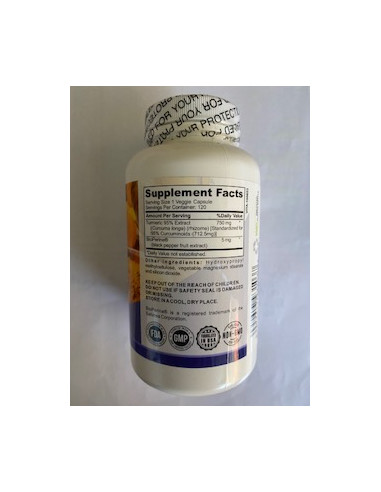 Turmeric with Bioperine