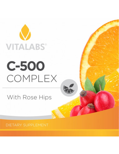 Vitamin C-500 Complex w/Rose Hips