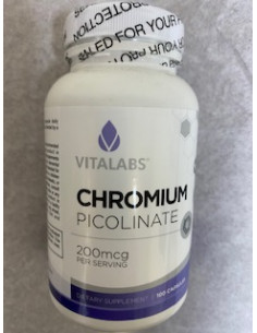 Chromium Picolinate 100 Ct.