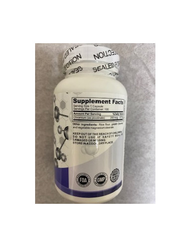 Chromium Picolinate 100 Ct.